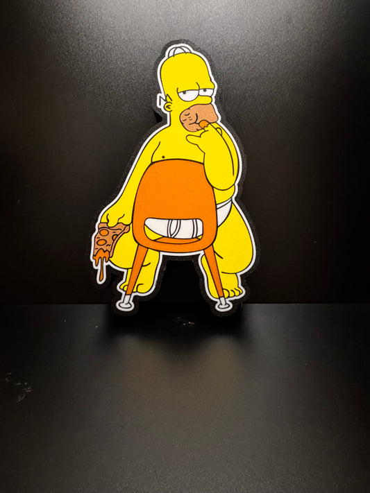 Homer in chair Lightbox