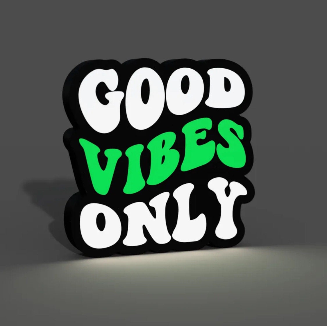Good Vibes Only Lightbox