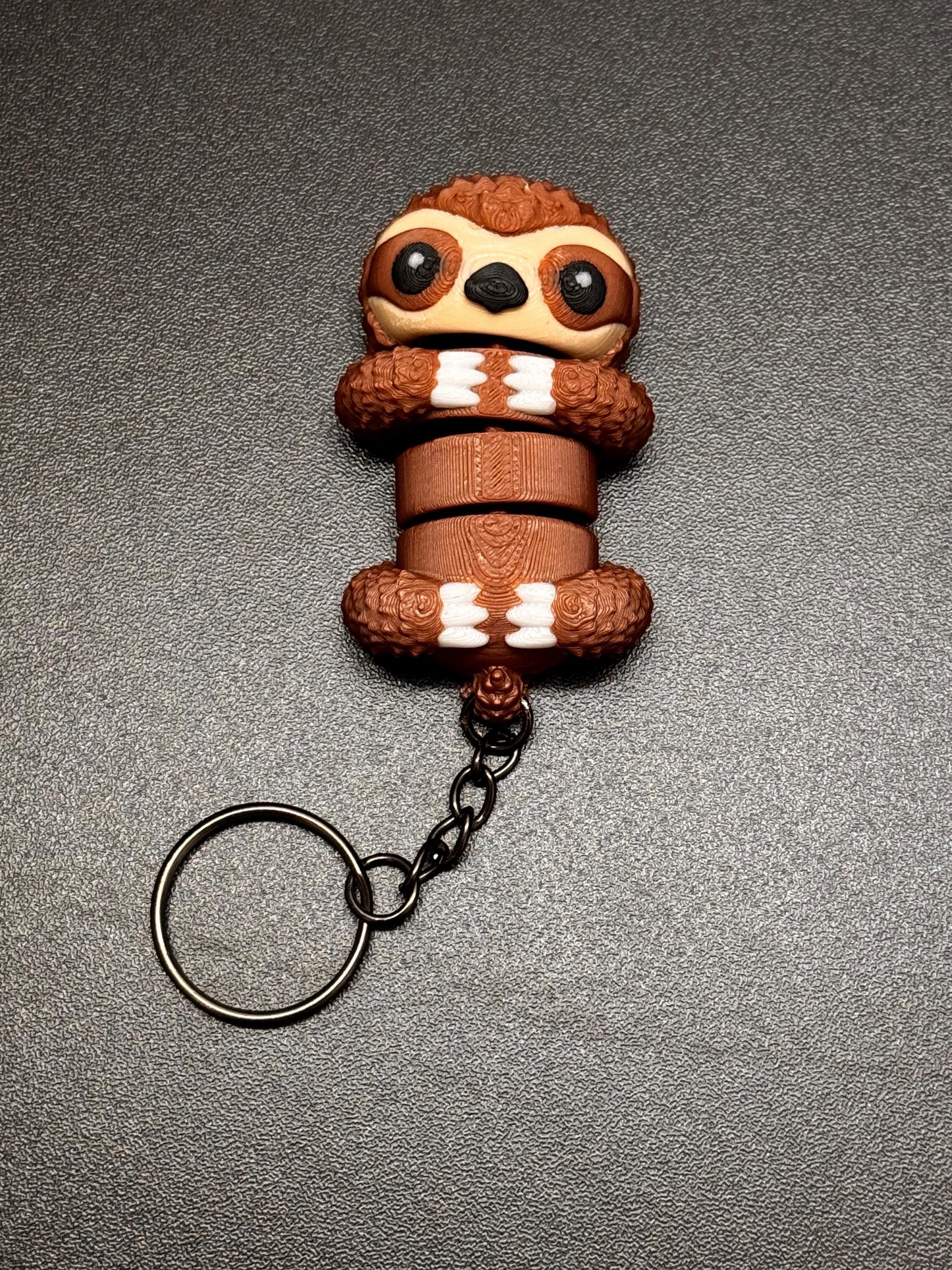 Articulated Sloth Keychain