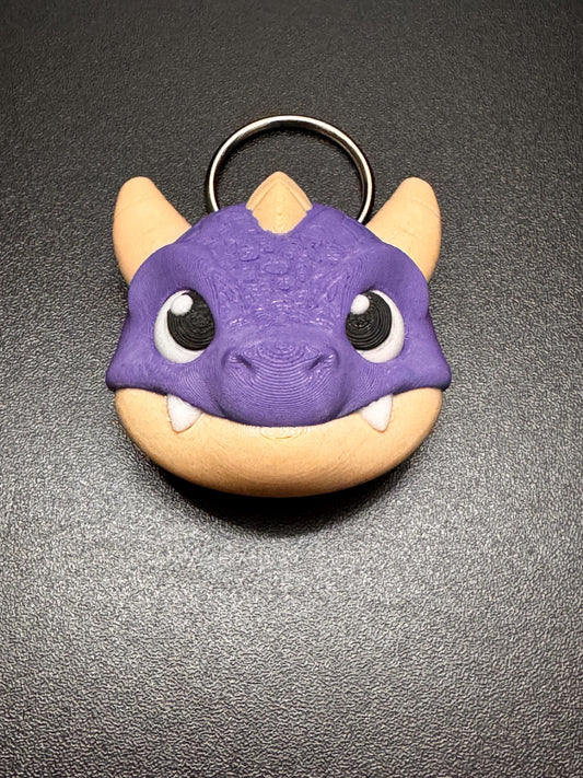 Dragon AirTag Holder Keychain