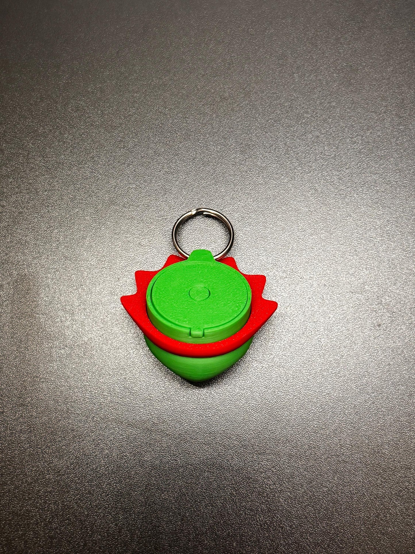 Dino AirTag Holder Keychain