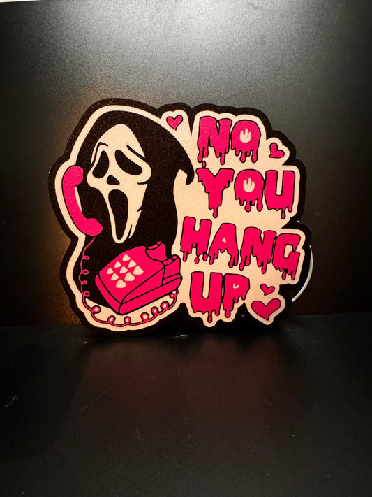 No you hang up Lightbox