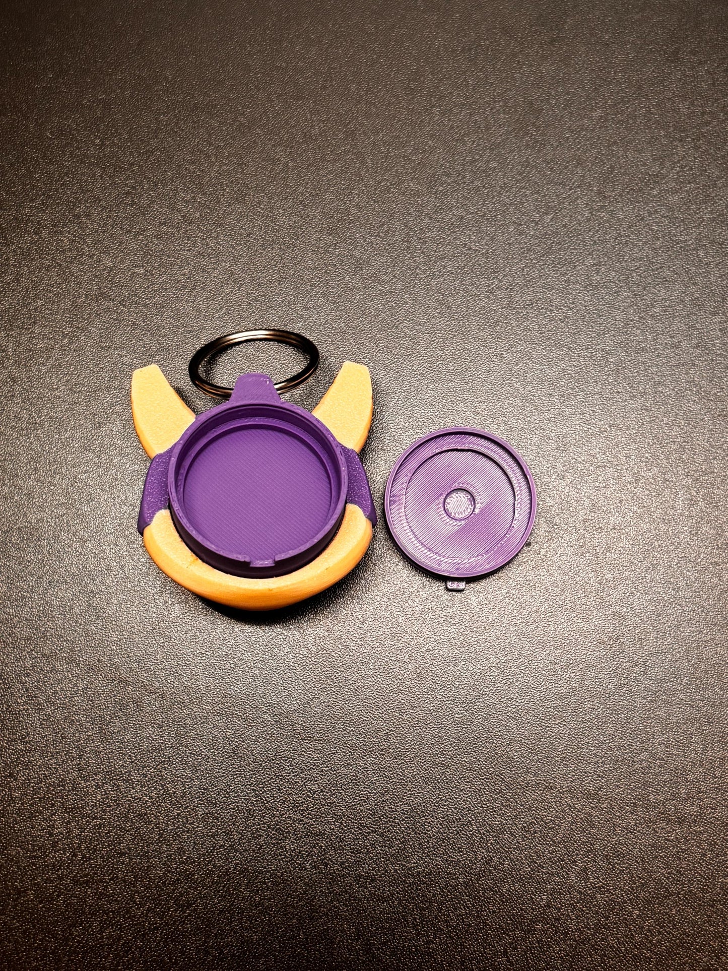 Dragon AirTag Holder Keychain