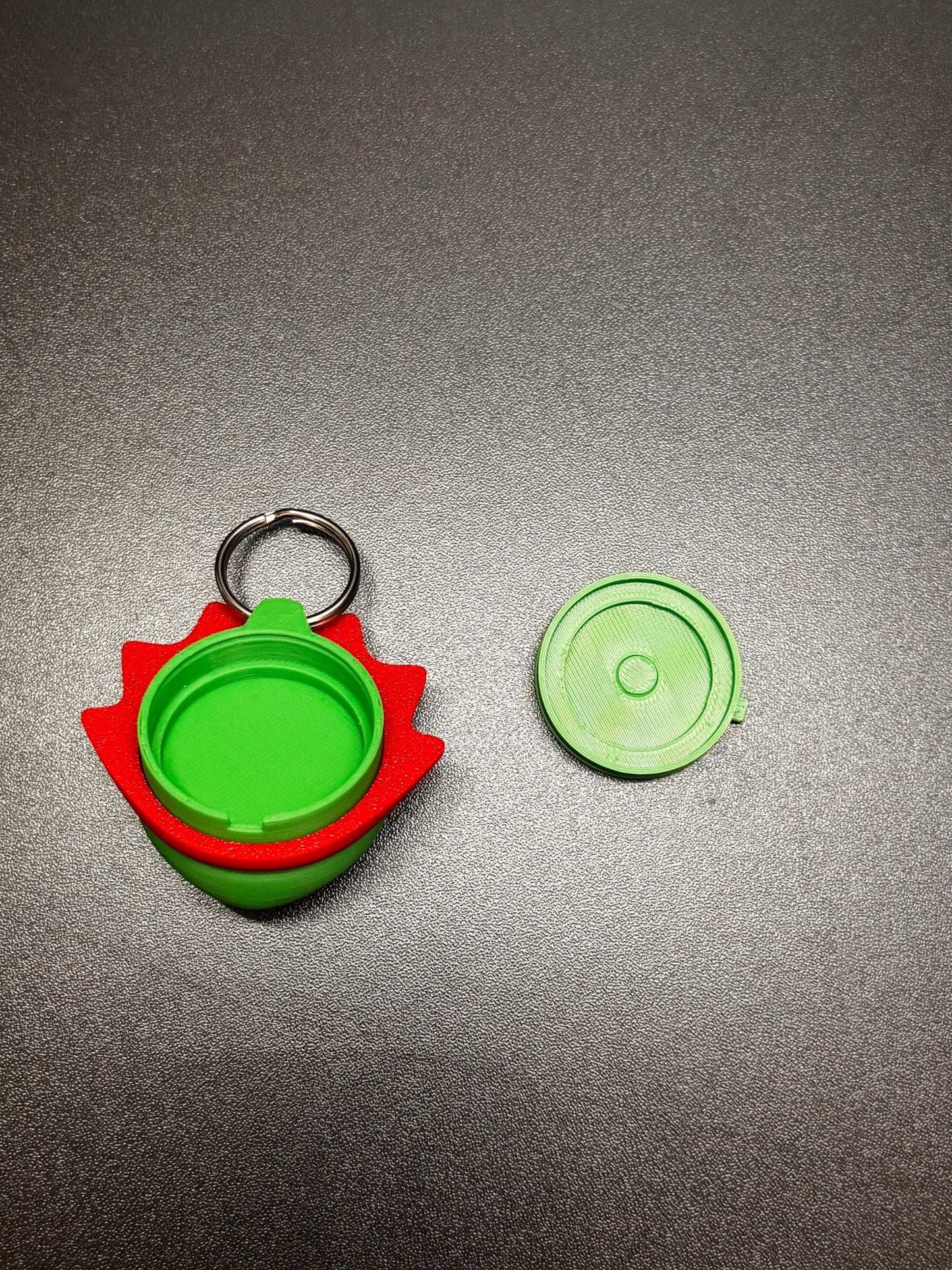 Dino AirTag Holder Keychain