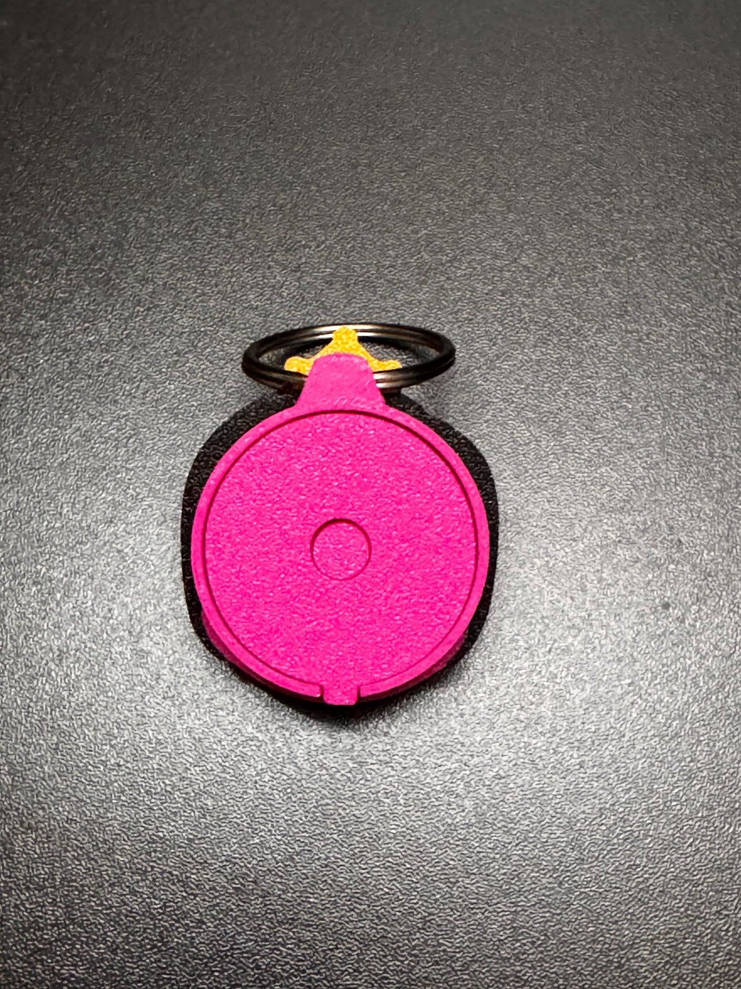 Princess AirTag Holder Keychain