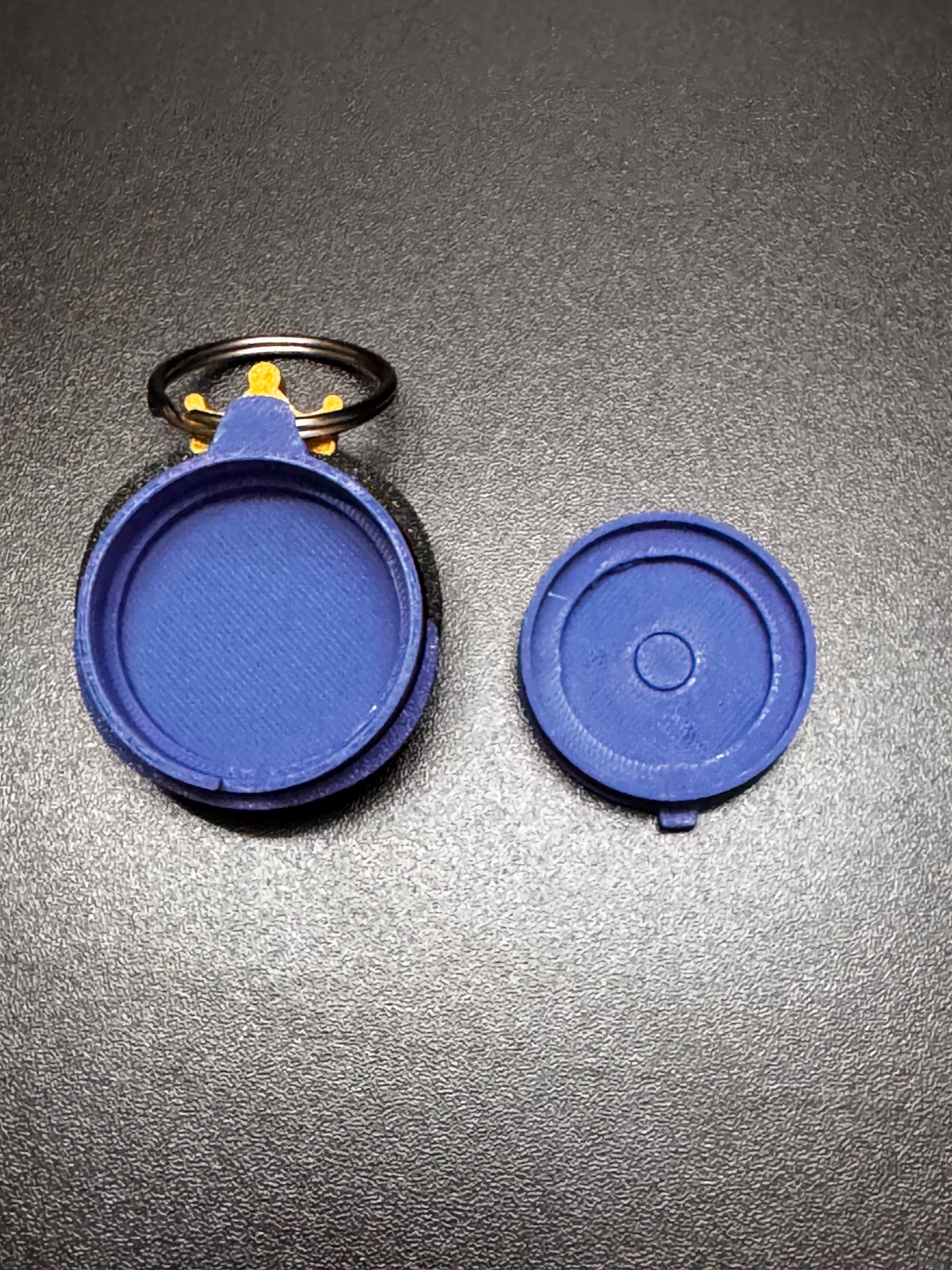 Princess AirTag Holder Keychain