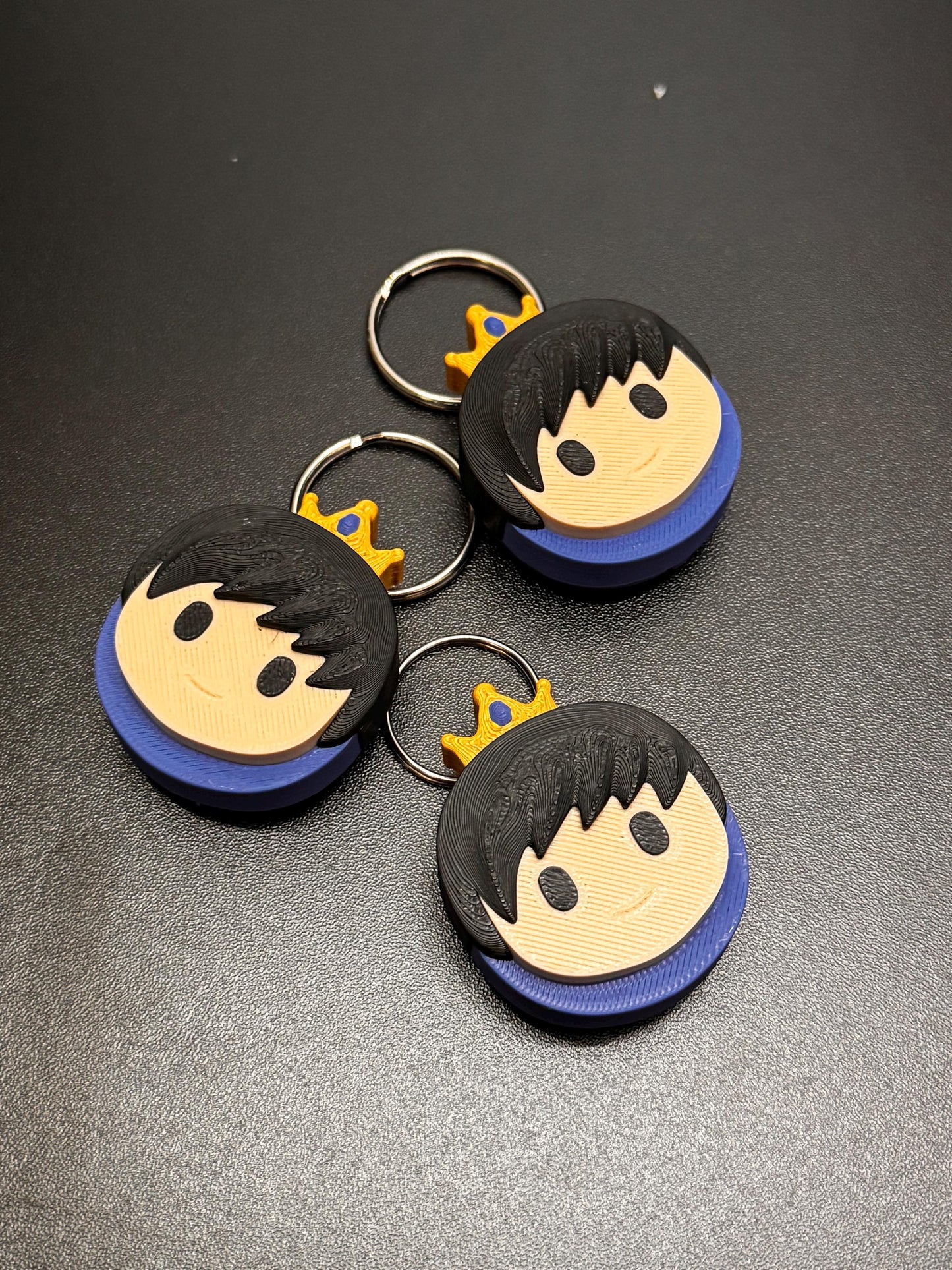 Princess AirTag Holder Keychain