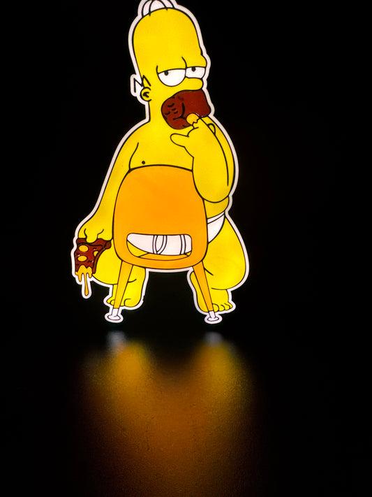 Homer in chair Lightbox