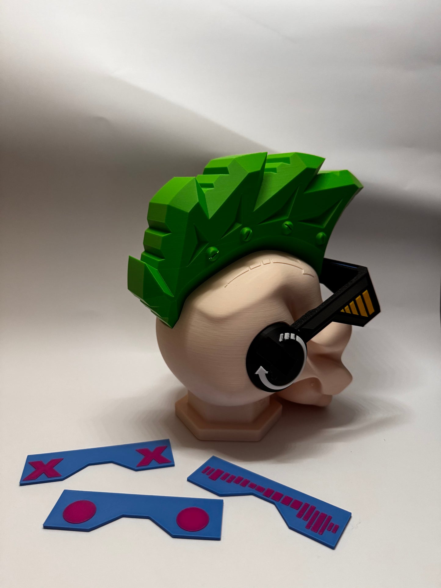 Cyber Punk Skull Headphone Holder