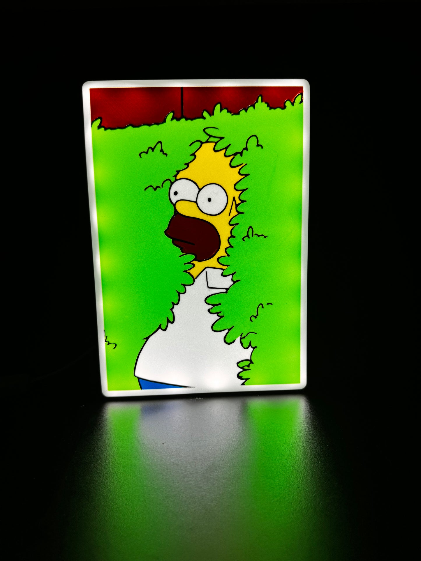 Homer Hiding Lightbox