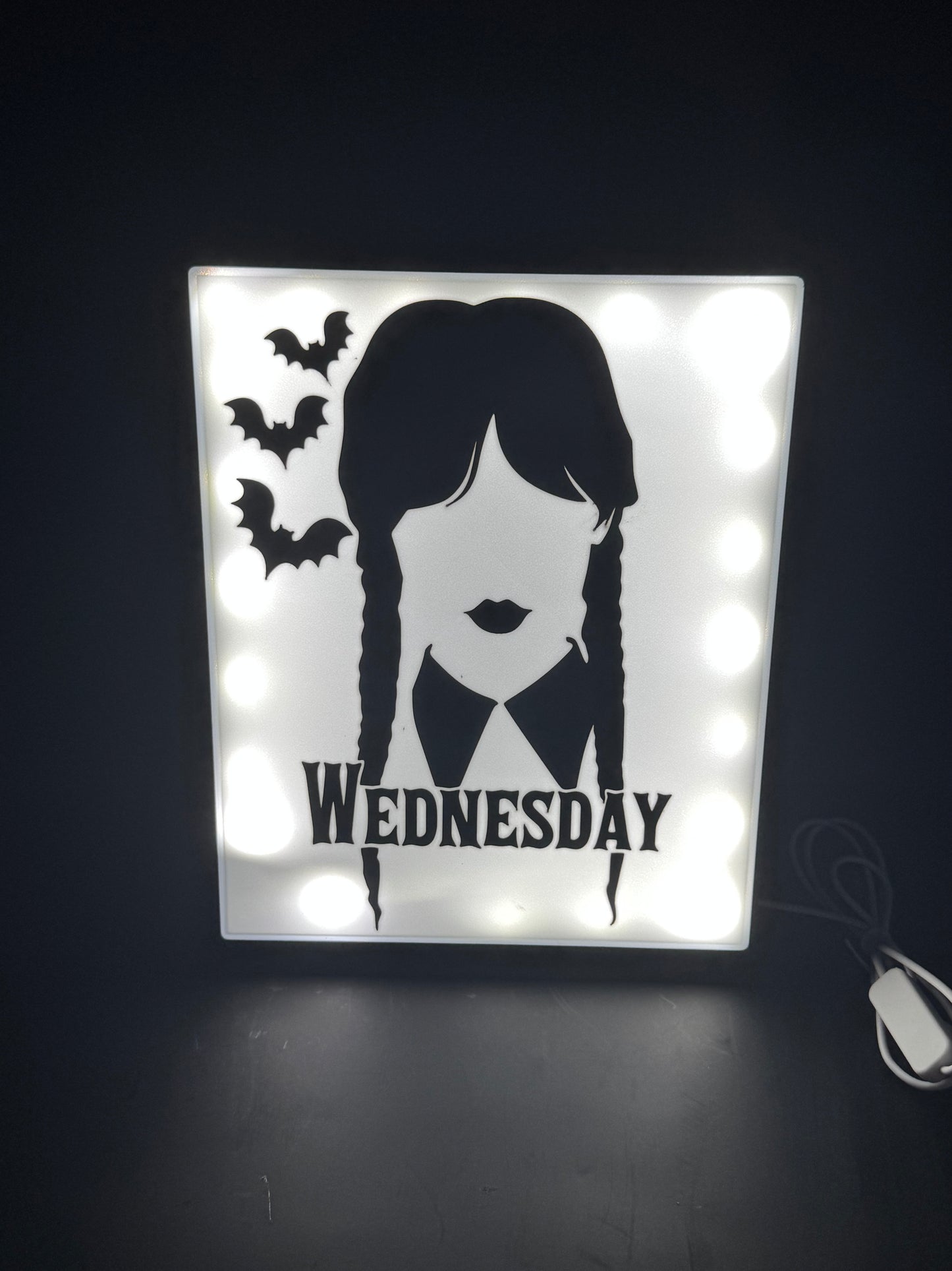 Wednesday portrait Lightbox