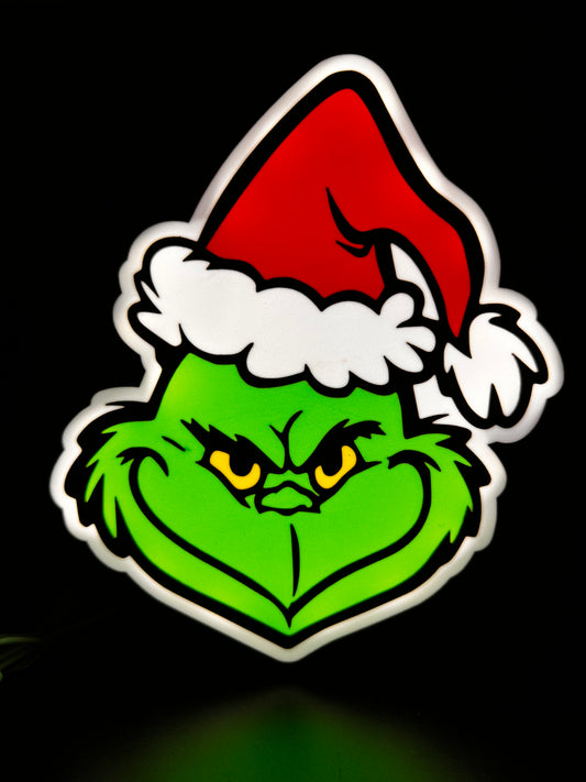 Grinch with hat Lightbox