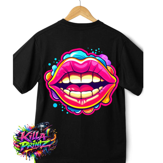 Colourful Lips T-Shirt