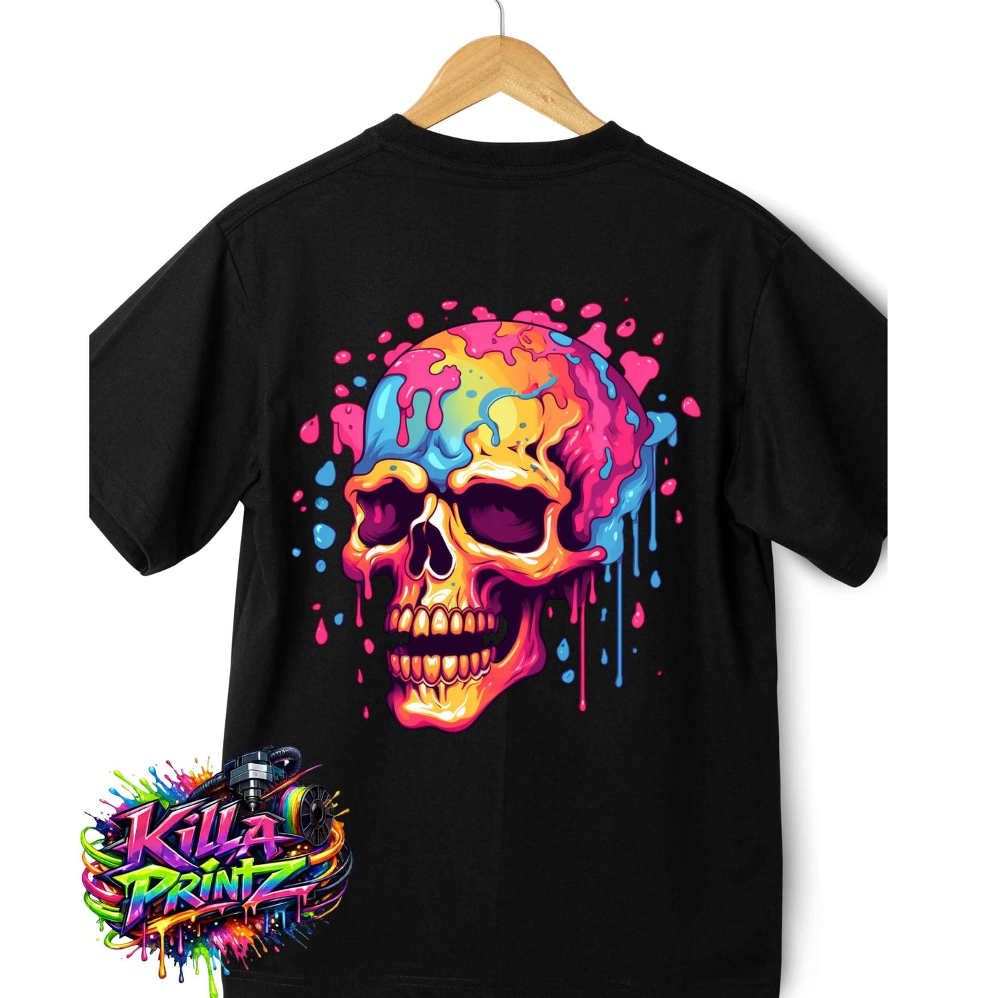 Colourful Skull T-Shirt